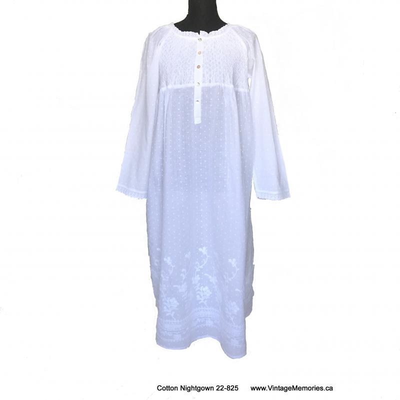 Cotton Nightgown 22-825