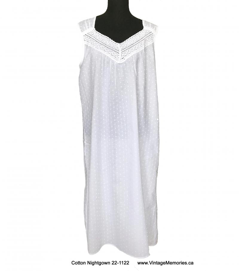 Cotton nightgown 22-1122