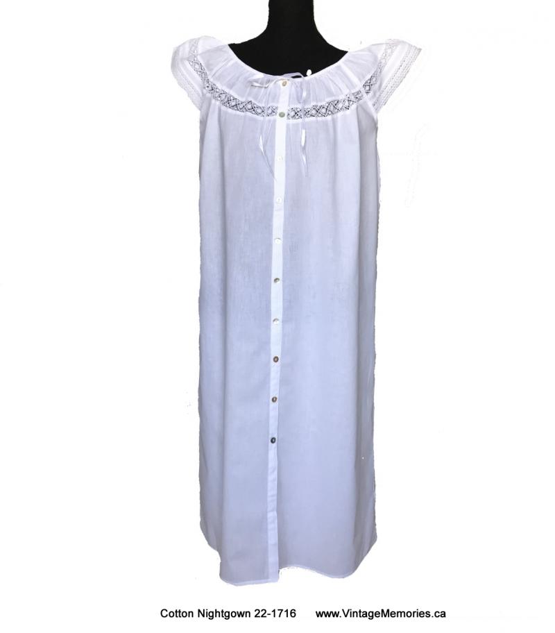Cotton nightgown 22-1716
