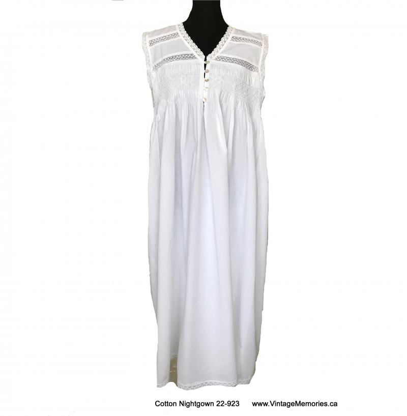 Cotton nightgown 22-923