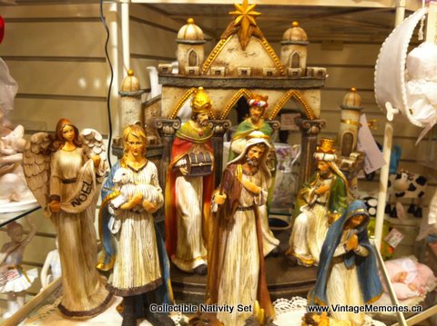 Collectible Nativity Set