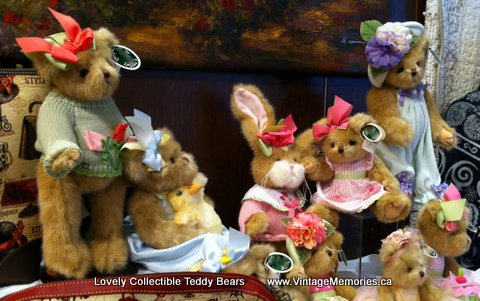 Lovely Collectible Teddy Bears 