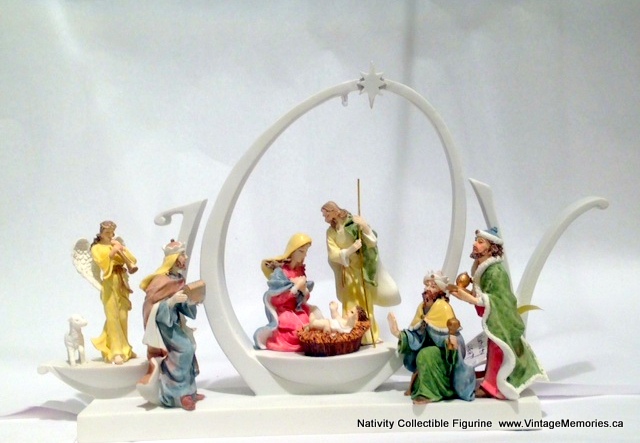 Nativity Collectible Figurine with LED Light