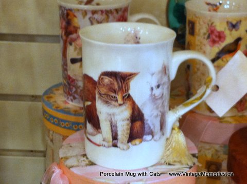 Porcelian Mug for Dog & Cat Lover
