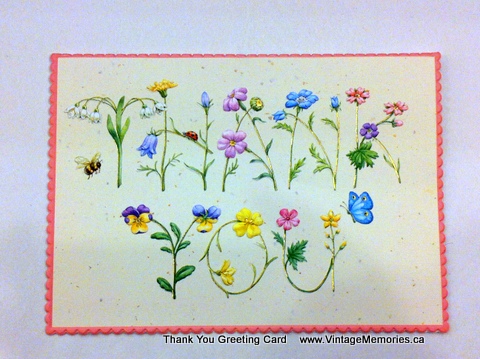 Thank You Greeting Card