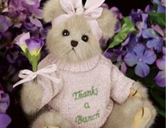 bearington teddy bear thanks