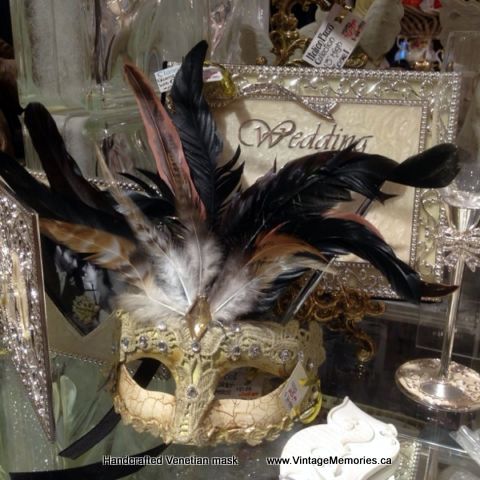 handcrafted Venetian mask