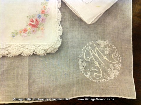 hankies with initial