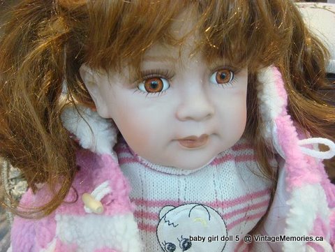 porcelain baby girl doll 5