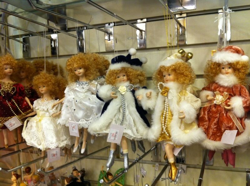 victorian ornament dolls